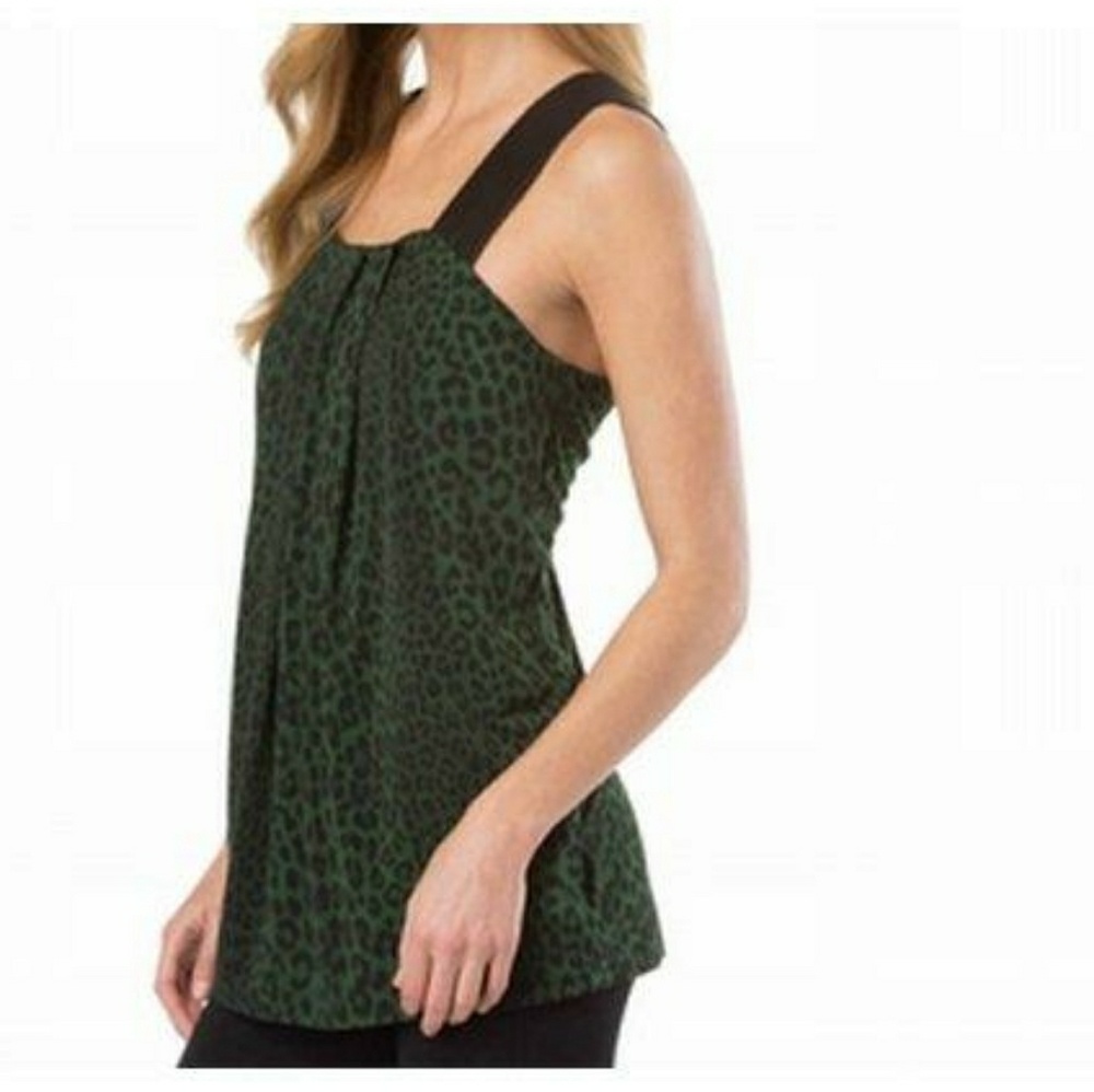 Michael Kors Green Womens Size XL Faux Leather